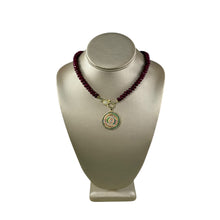 N4030 -Agate beads with removable pendant