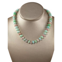 N3881 - Carved melon agate beads with gold plated clasp