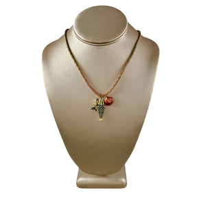 N4066 - Cord necklace with charms
