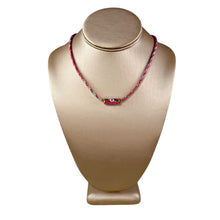 N4099 - Cord necklace with evil eye charm